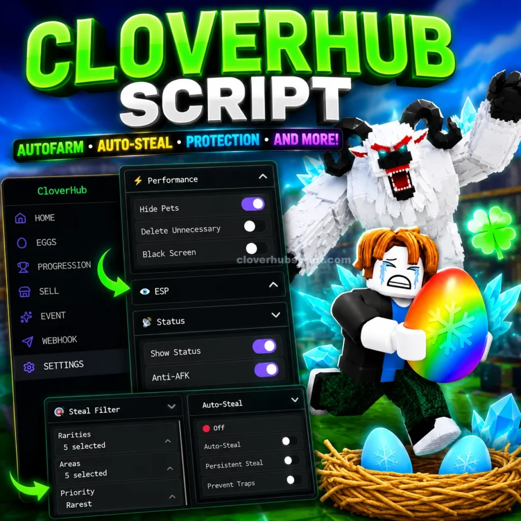 CloverHub Script