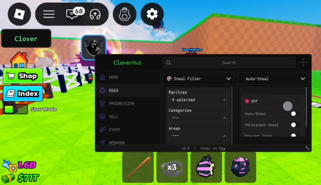 CloverHub Script Egg
