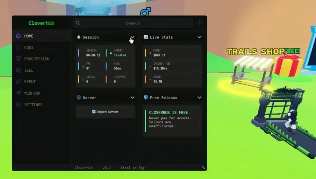 CloverHub Script