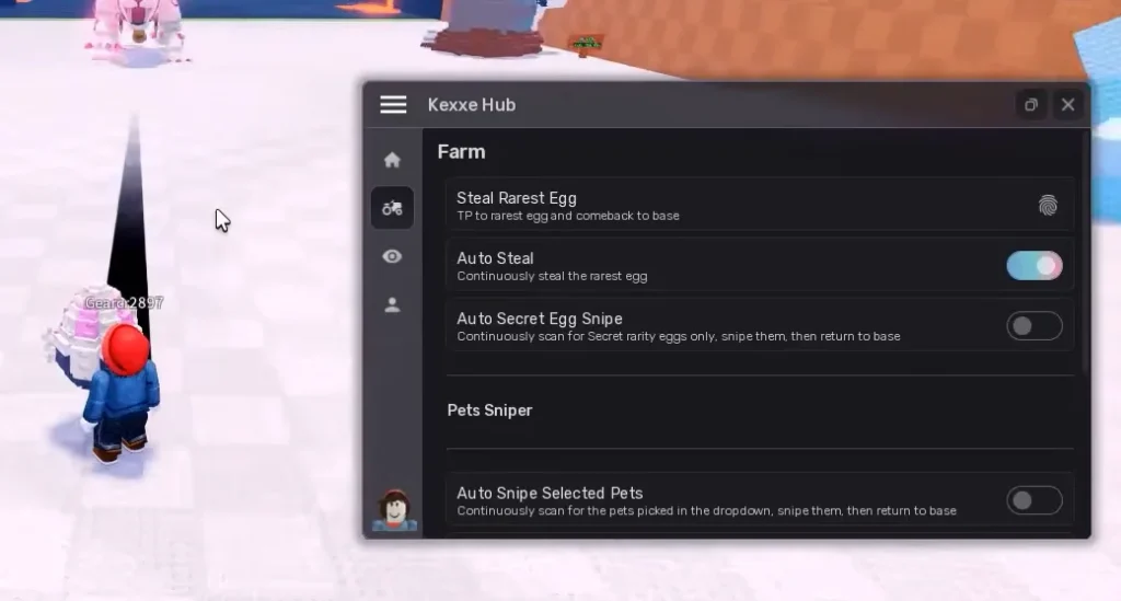 Kexxe Hub Script Steal An Egg