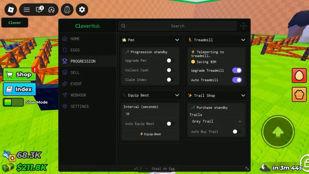CloverHub Script